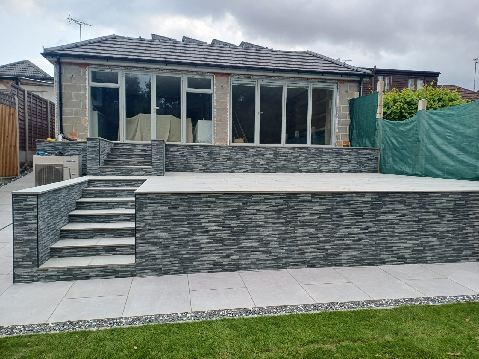 Slate Rock Grey 900x600 Porcelain Tiles - Image 8