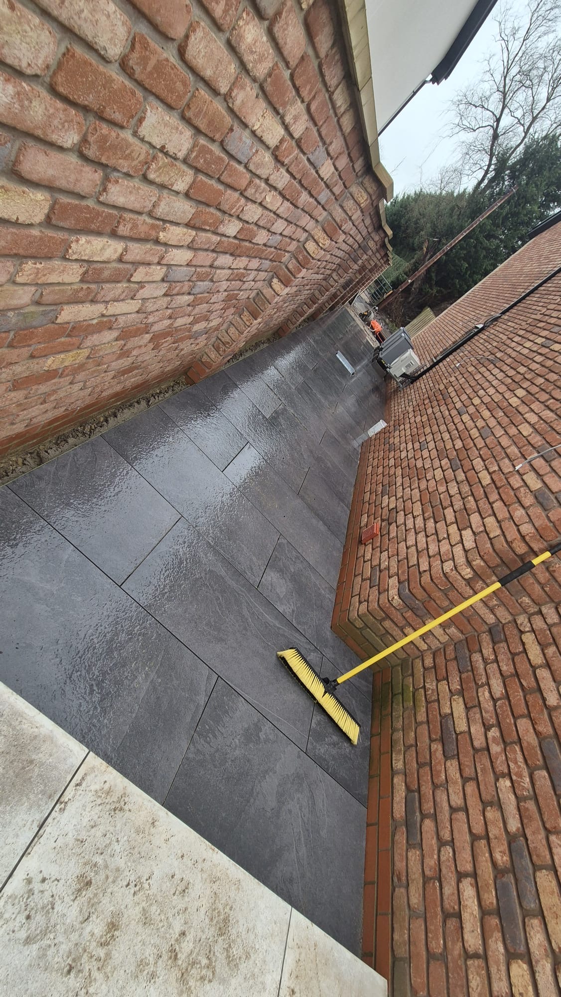 Overland Black 1200x600 Porcelain Tiles