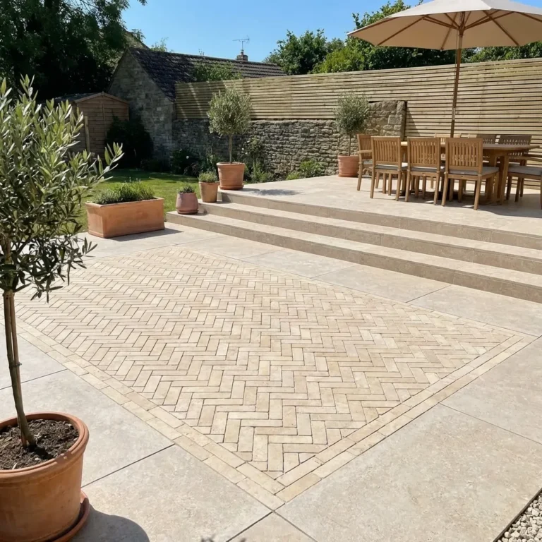 Dijon Egyptian Limestone Mixed Size Paving - Image 3