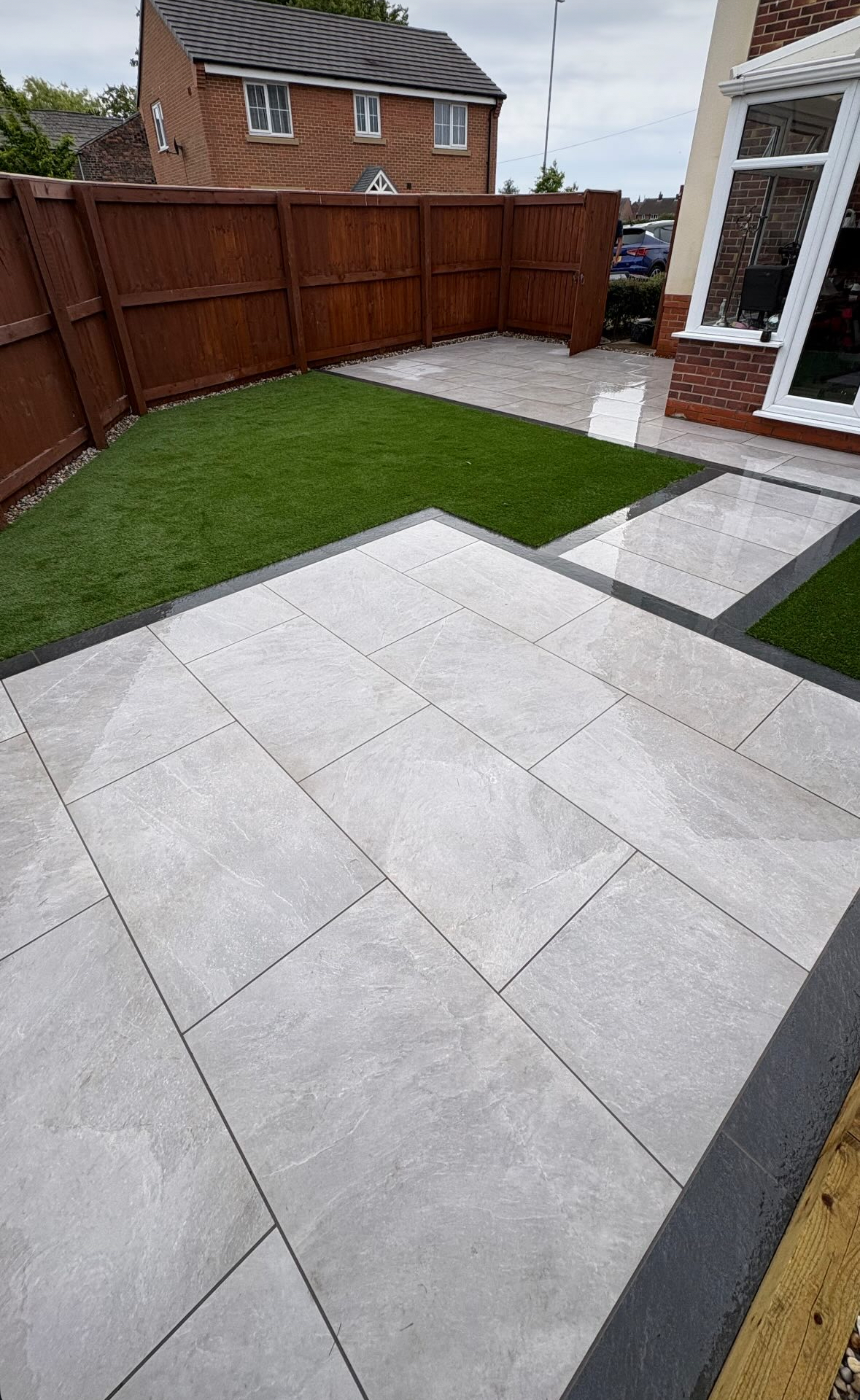 Slate Rock Grey 900x600 Porcelain Tiles - Image 5