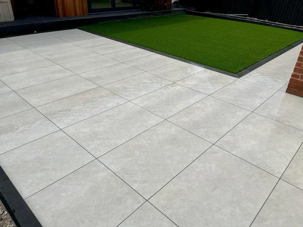16mm Porcelain Tiles - Quartz White - 900x600 - Image 2