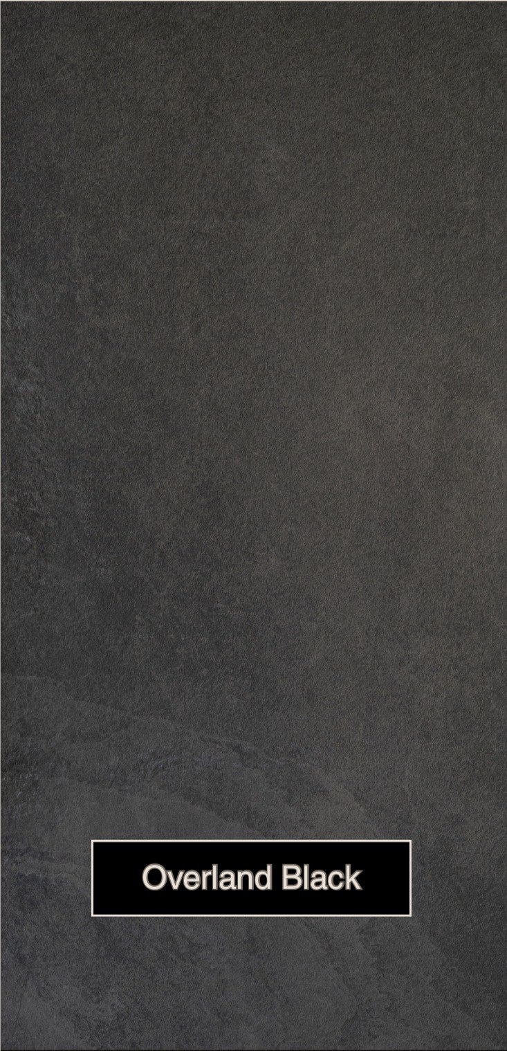 Overland Black 1200x600 Porcelain Tiles - Image 2
