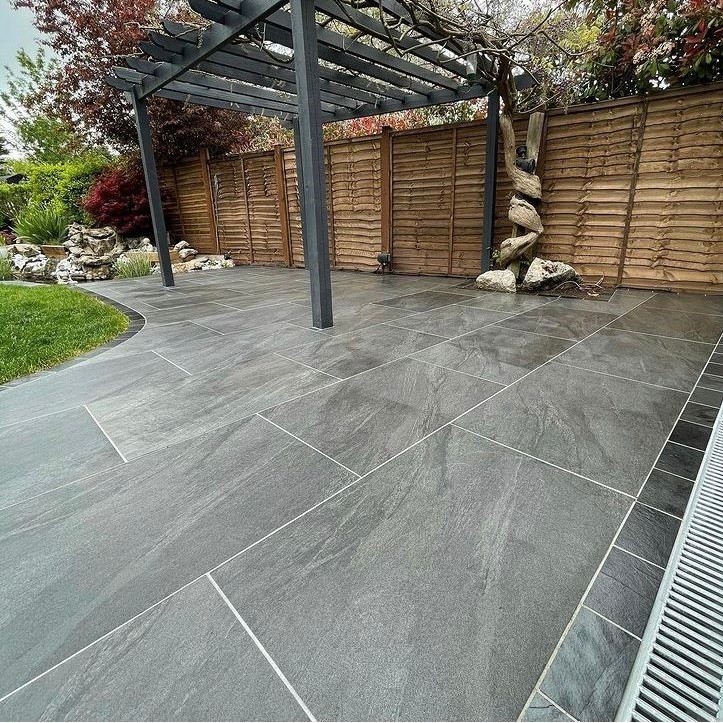 Carbon Black 900x600 Porcelain Tiles - Image 4